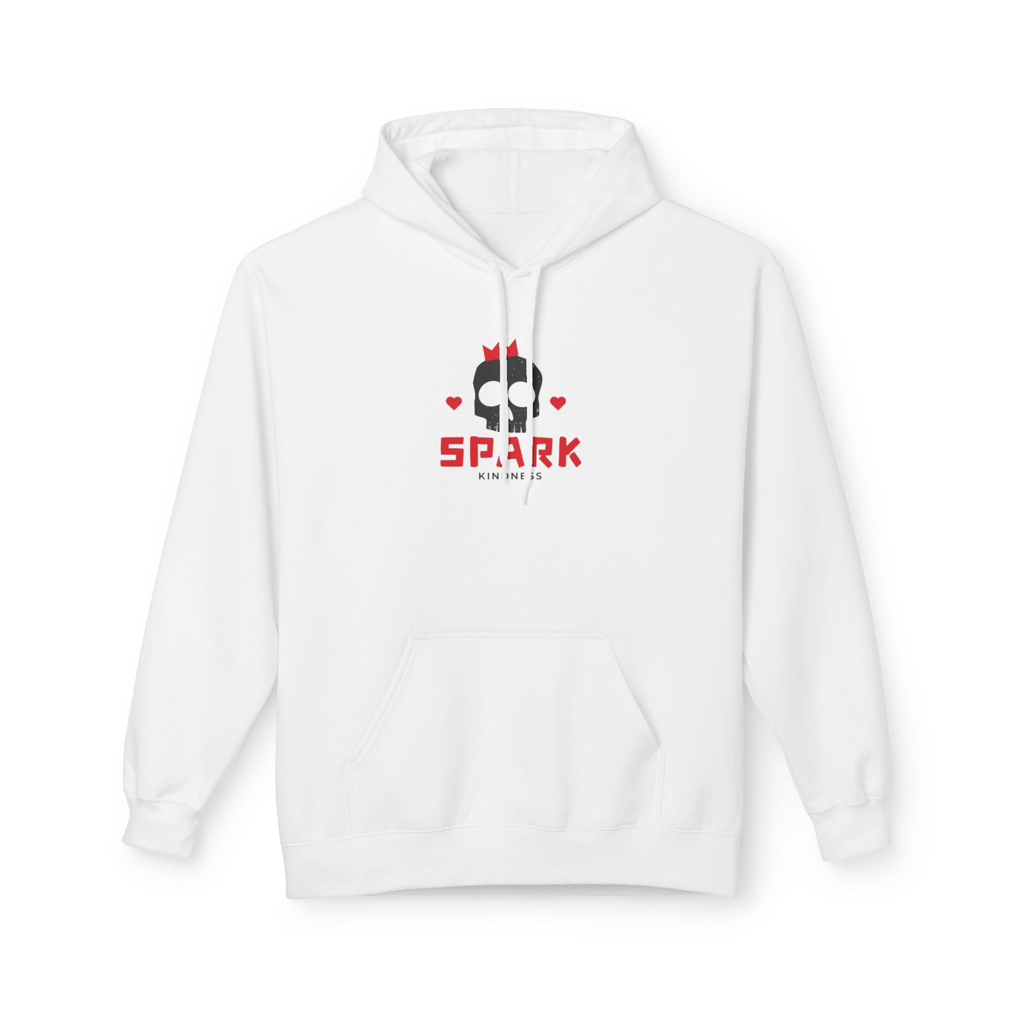 Spark Love Skeleton Hoodie | Unisex Graphic Fleece Sweatshirt for Gamers, Valentine's Day Gift, Casual Wear, Comfortable Layer