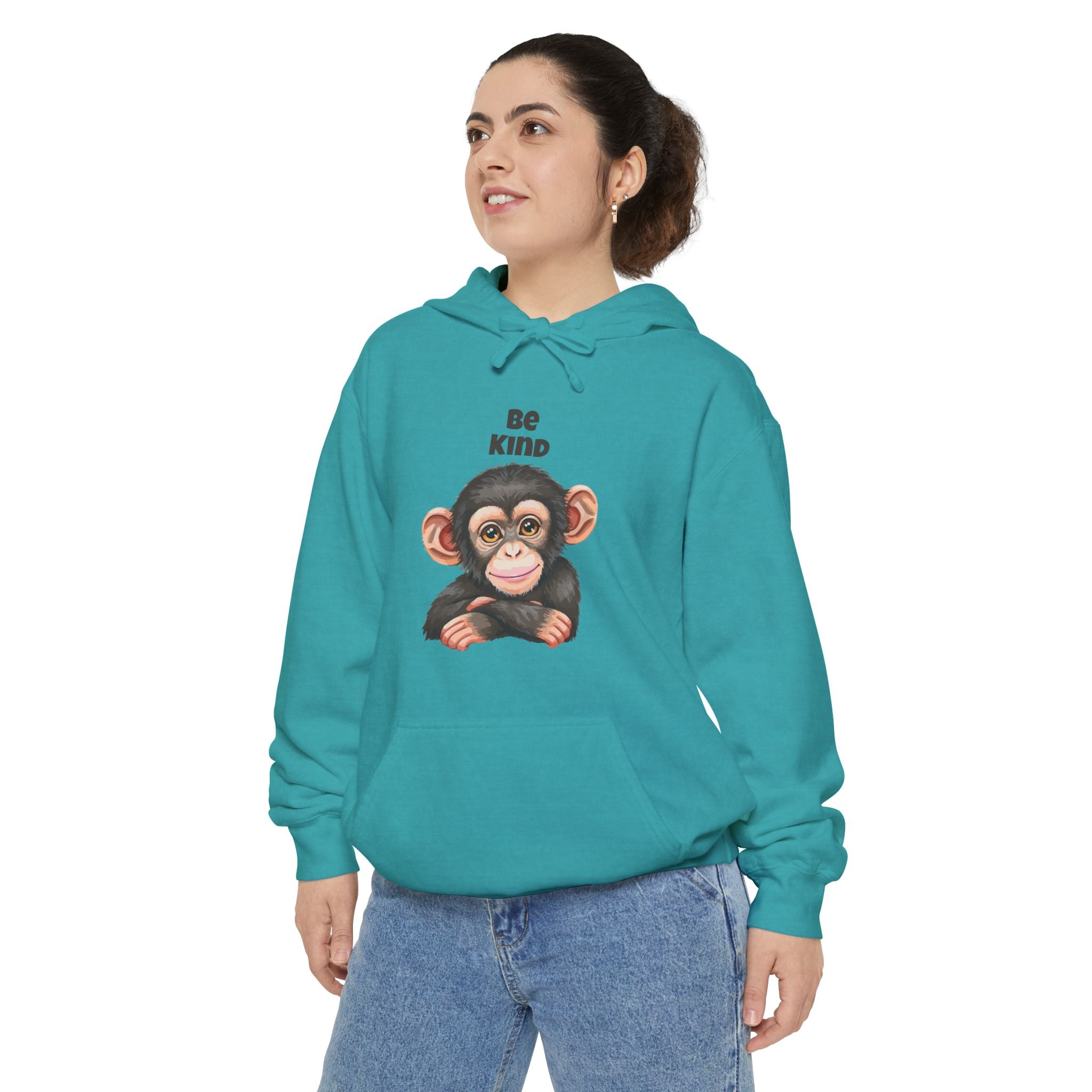 Be Kind Hoodie - Unisex Garment-Dyed