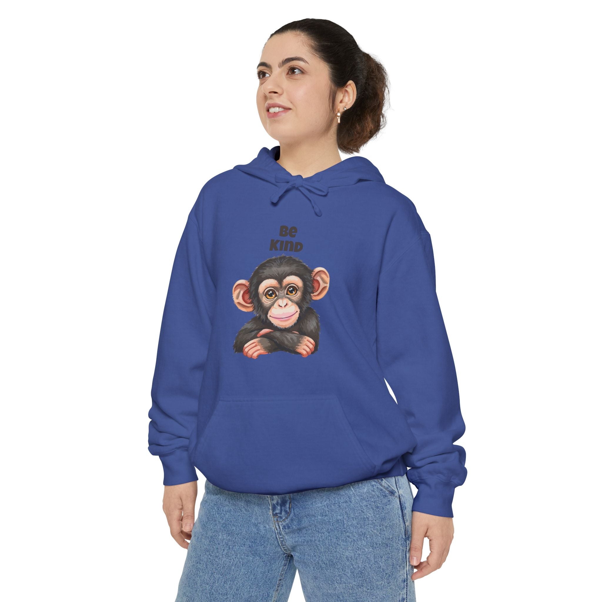 Be Kind Hoodie - Unisex Garment-Dyed