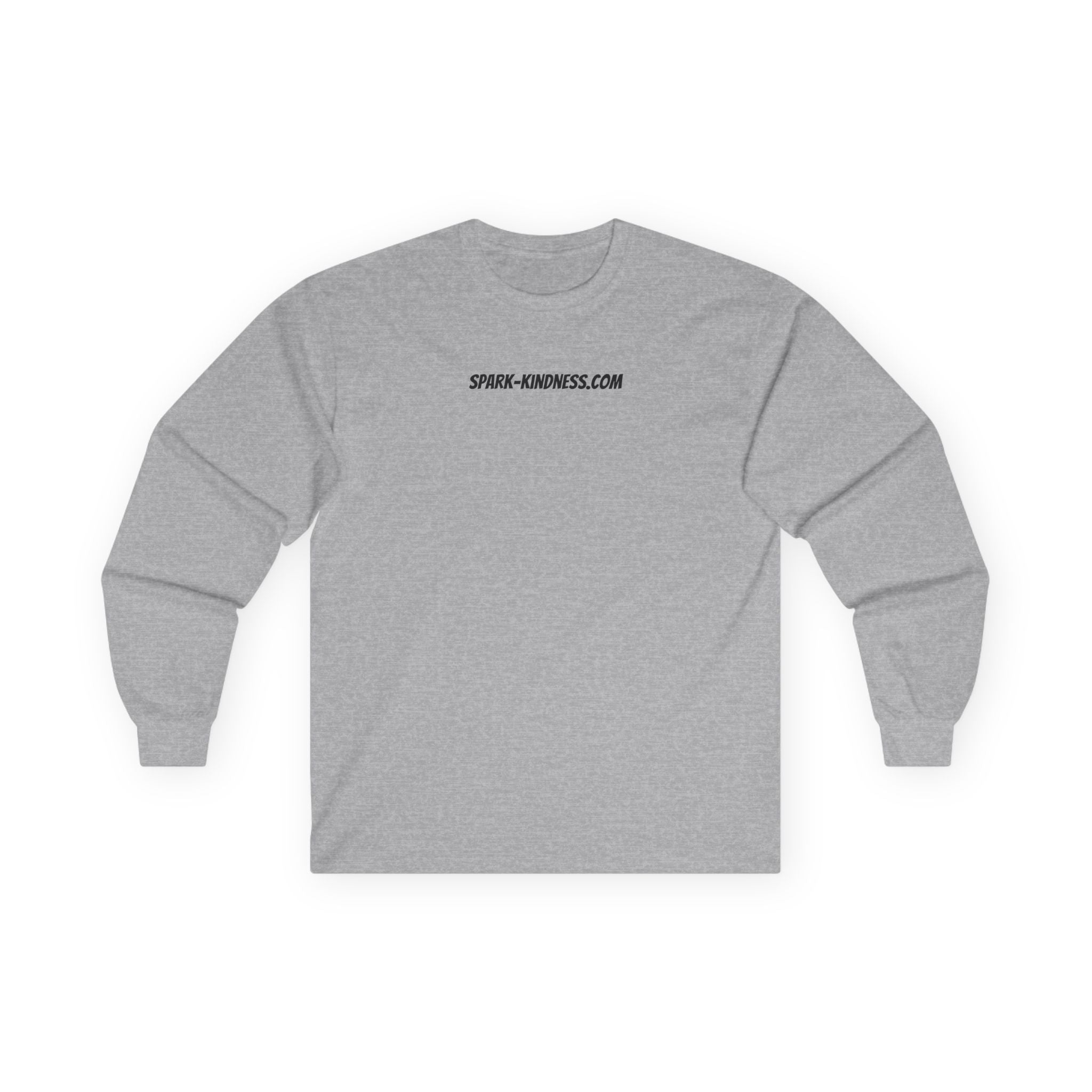 Long Sleeve Tee - Spark Kindness Rabbit Pointillism Design