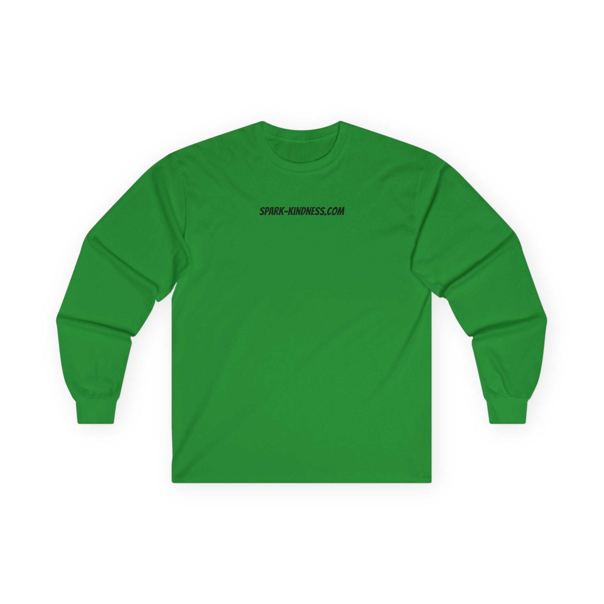 Long Sleeve Tee - Spark Kindness Rabbit Pointillism Design