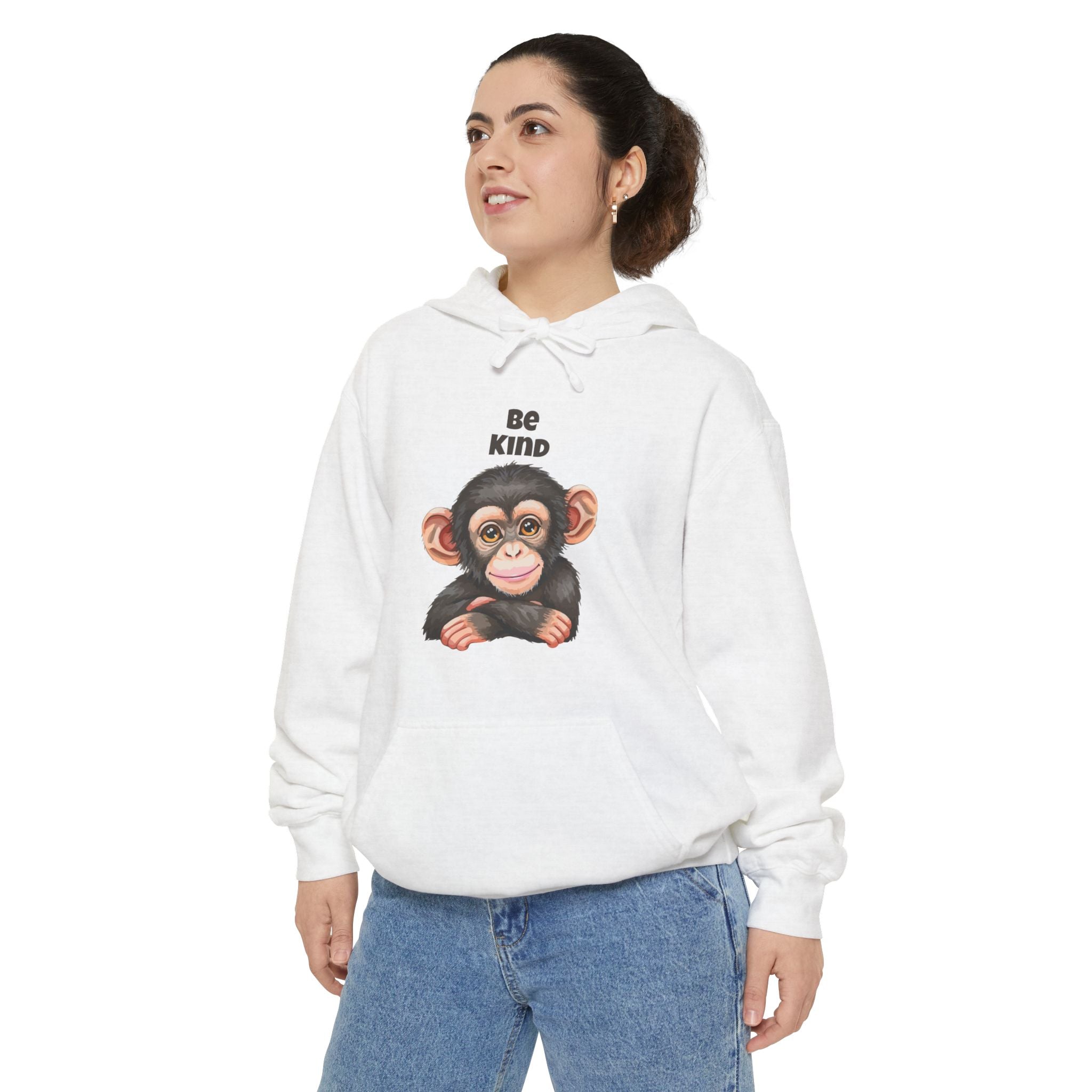 Be Kind Hoodie - Unisex Garment-Dyed