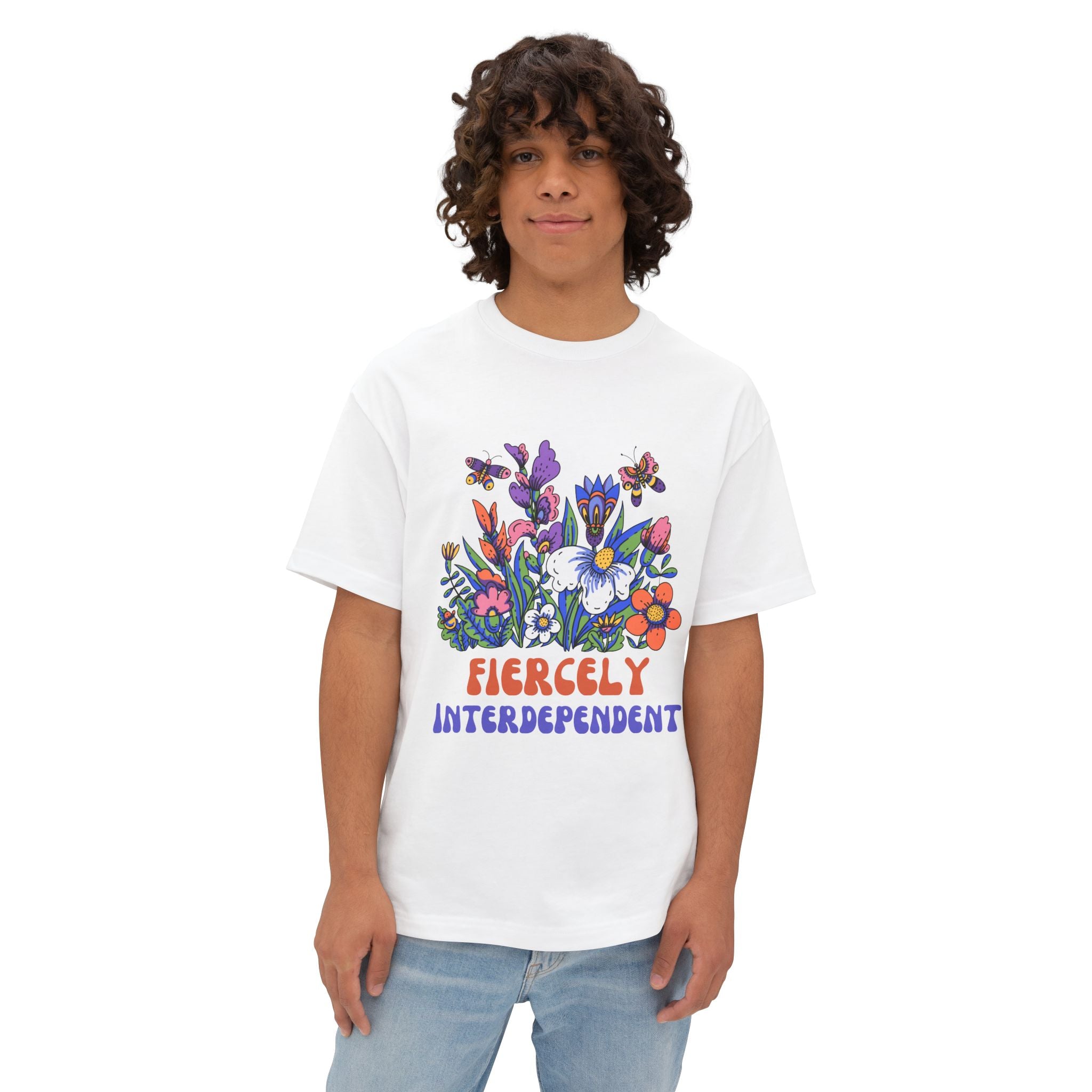Graphic Tee - Fiercely Interdependent Garden Diversity