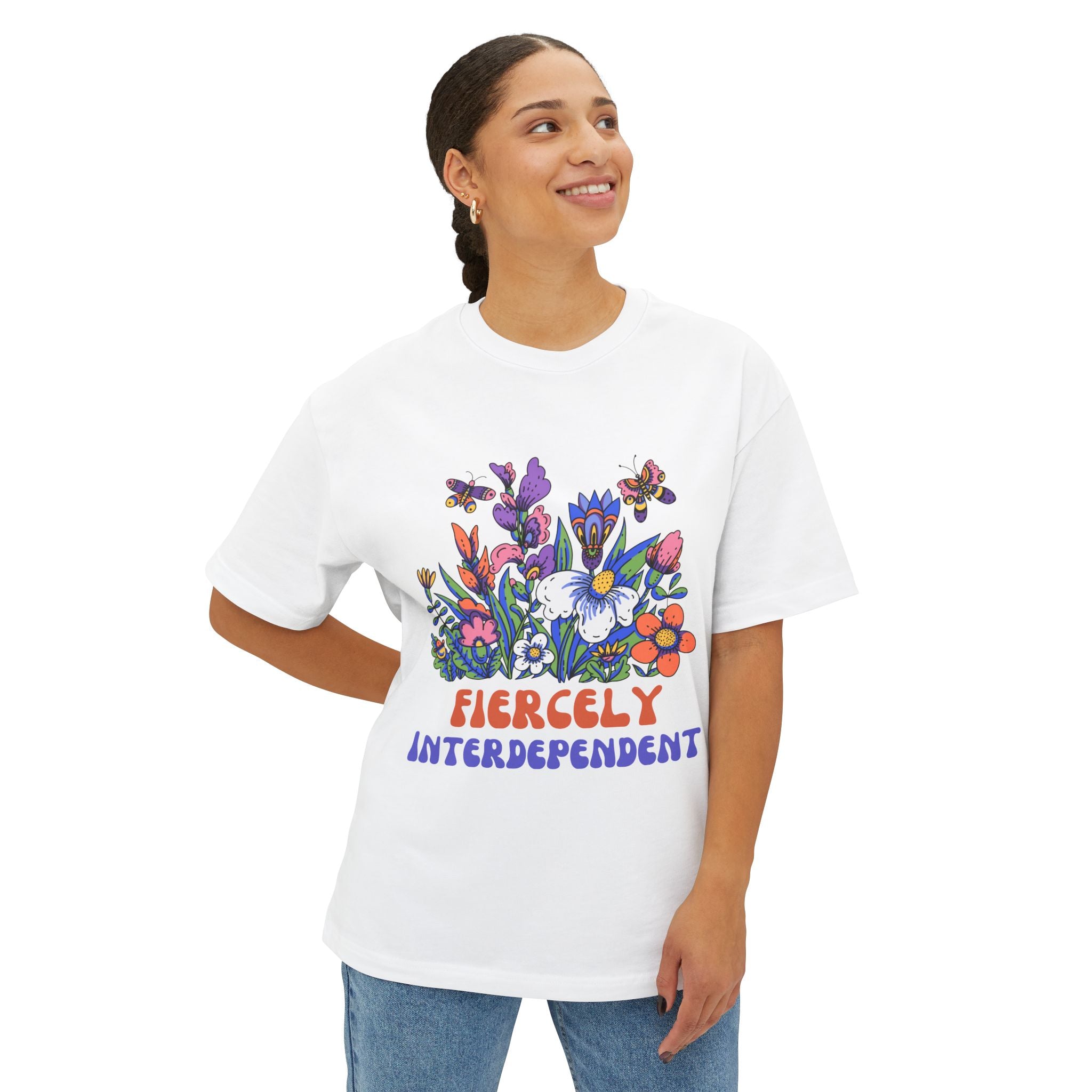 Graphic Tee - Fiercely Interdependent Garden Diversity