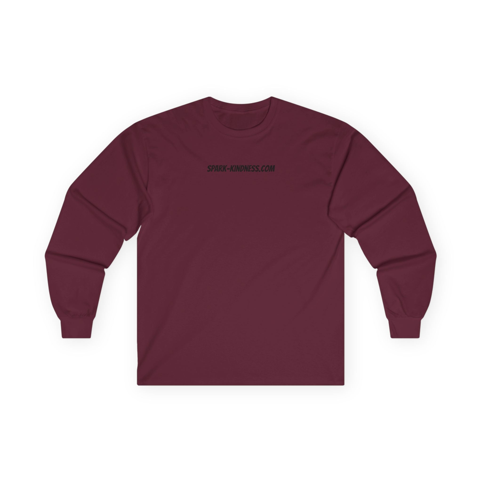 Long Sleeve Tee - Spark Kindness Rabbit Pointillism Design