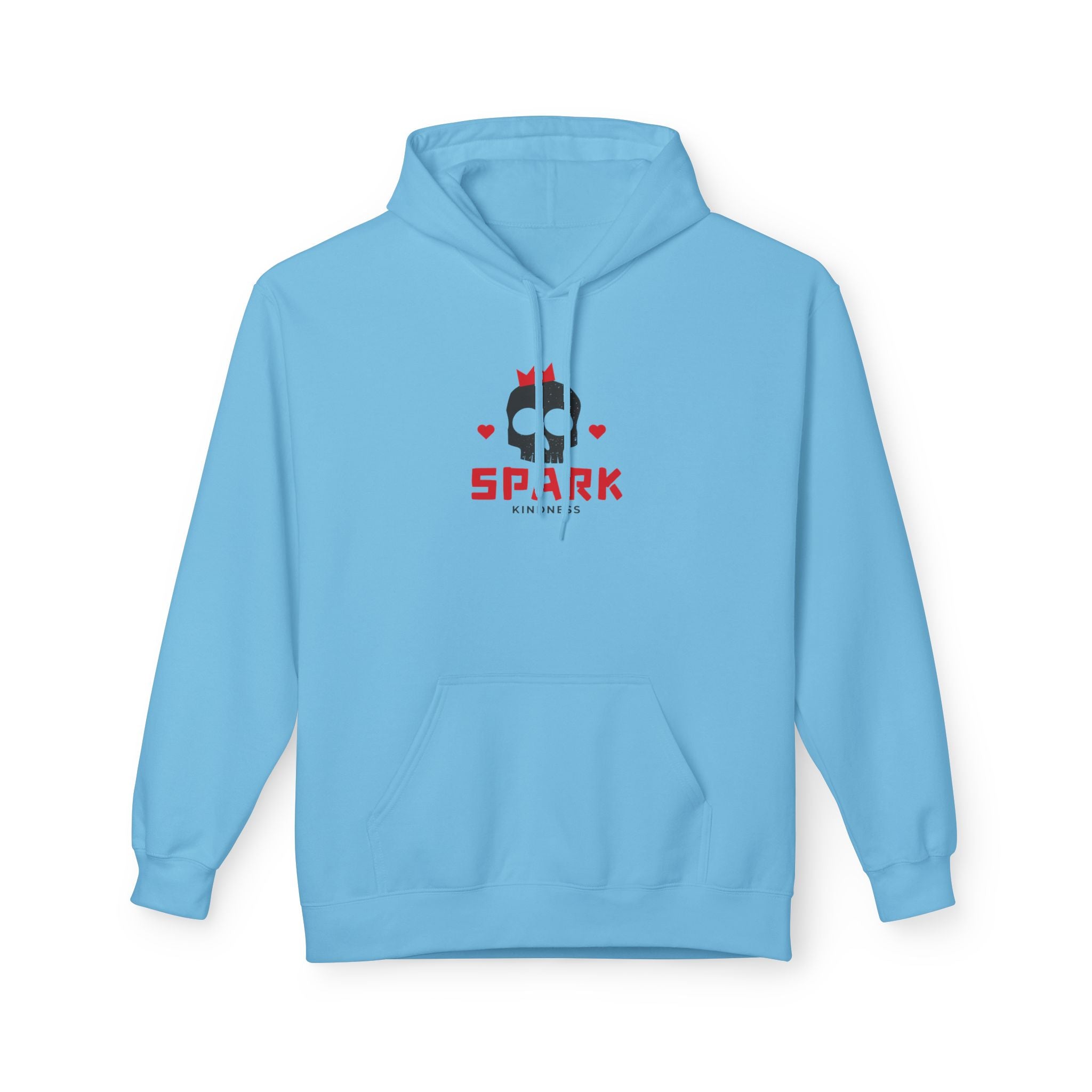 Spark Love Skeleton Hoodie | Unisex Graphic Fleece Sweatshirt for Gamers, Valentine's Day Gift, Casual Wear, Comfortable Layer