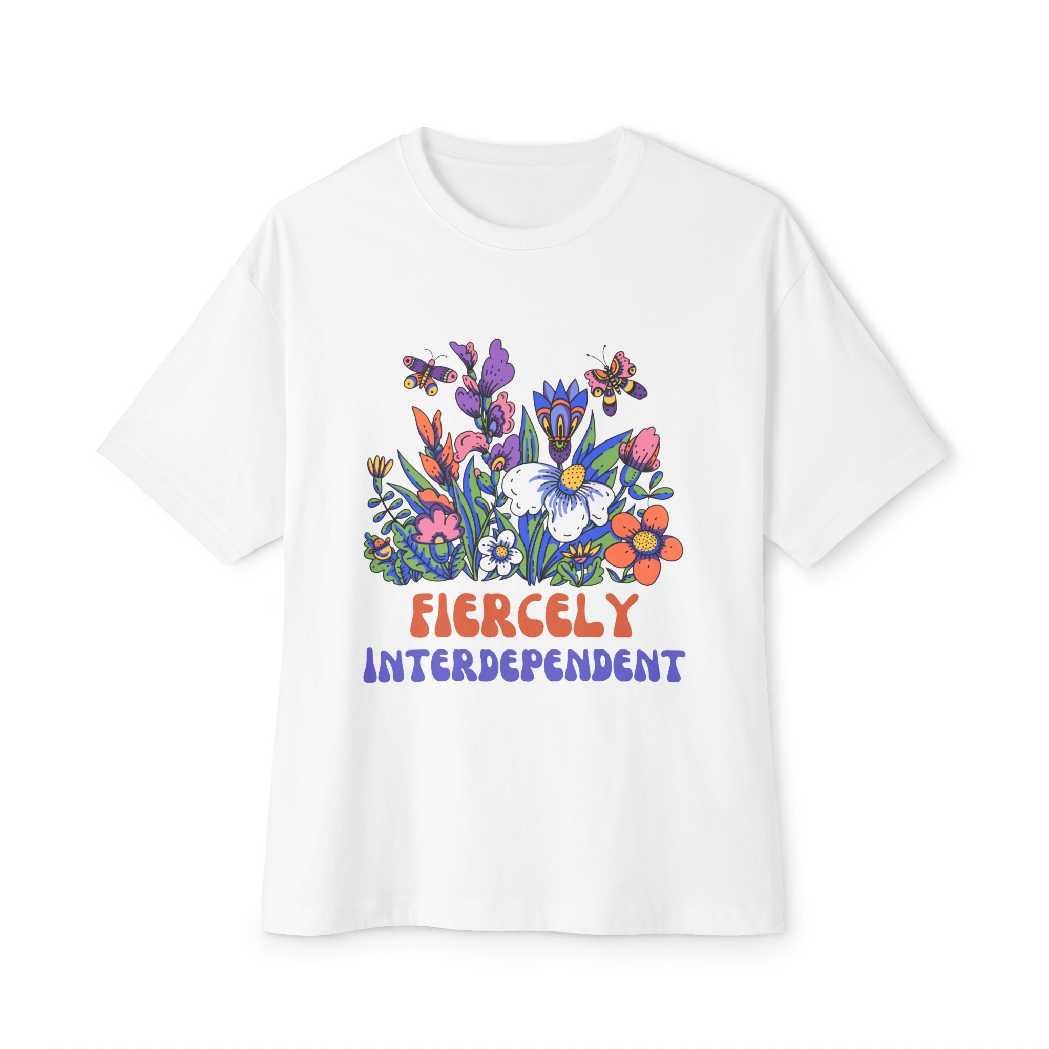Graphic Tee - Fiercely Interdependent Garden Diversity