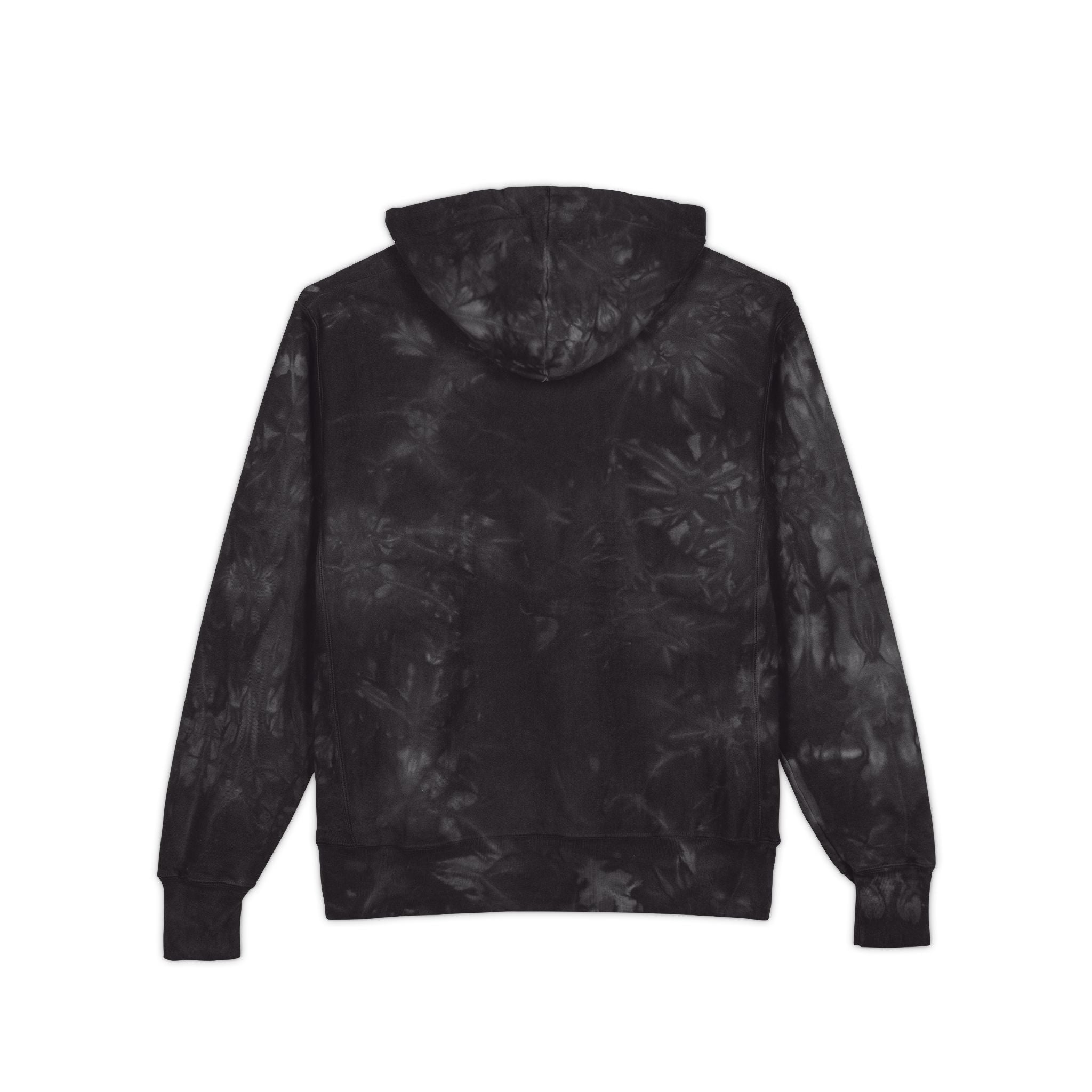 Tie-Dye Hoodie '60s Retro Embroidery
